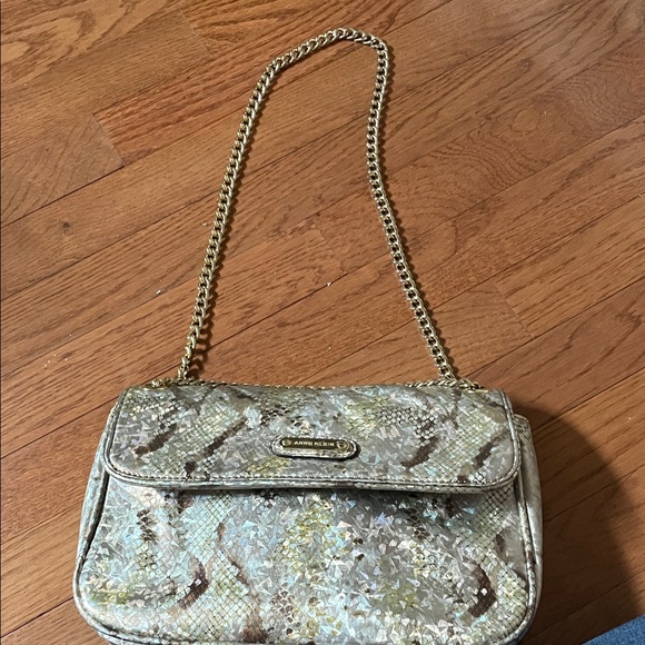 Anne Klein Snakeskin Shoulder Bag - Picture 4 of 13